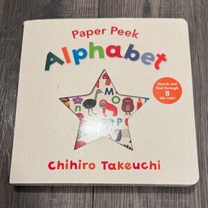 Paper Peek Alphabet Book by Chihiro Takeuchi
